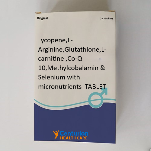 l carnitine and selenium Co Enzyme Q10, Omega 3 Fatty Acid, Lycopene Selenium & L Carnitine Tablets  at Rs 320 in Chandigarh main image 0